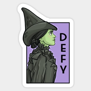 Defy Sticker